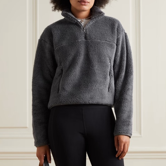 girlfriend collective Tops - GIRLFRIEND COLLECTIVE RECYCLED FLEECE SWEATER